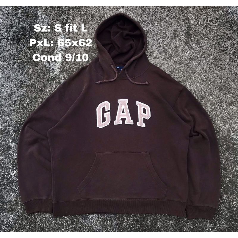 Hoodie Gap Brown / Hoodie Gap Coklat