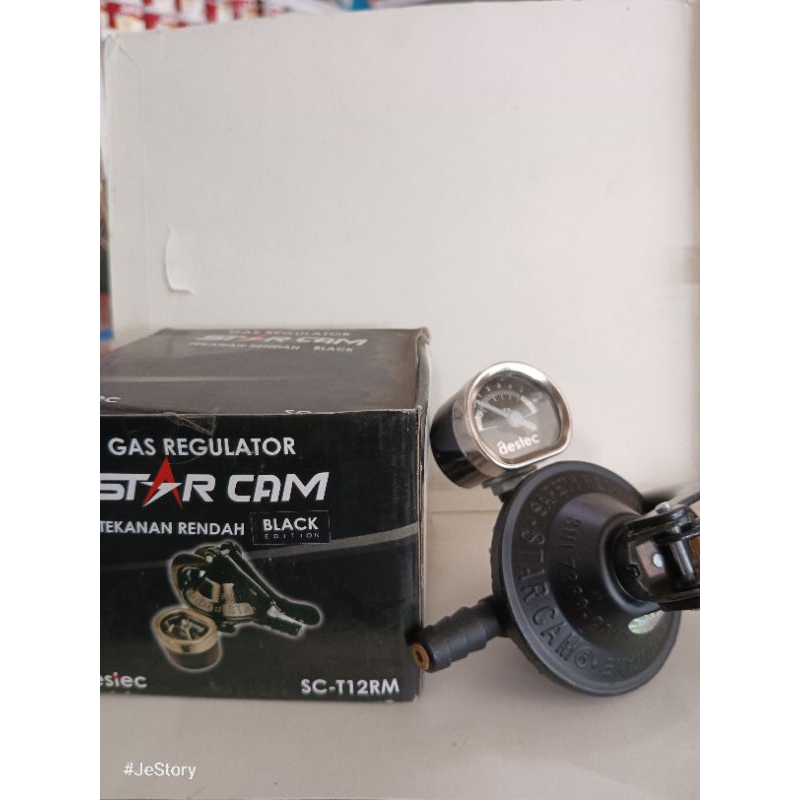 REGULATOR GAS CAPIT STARCAM + AMPERE