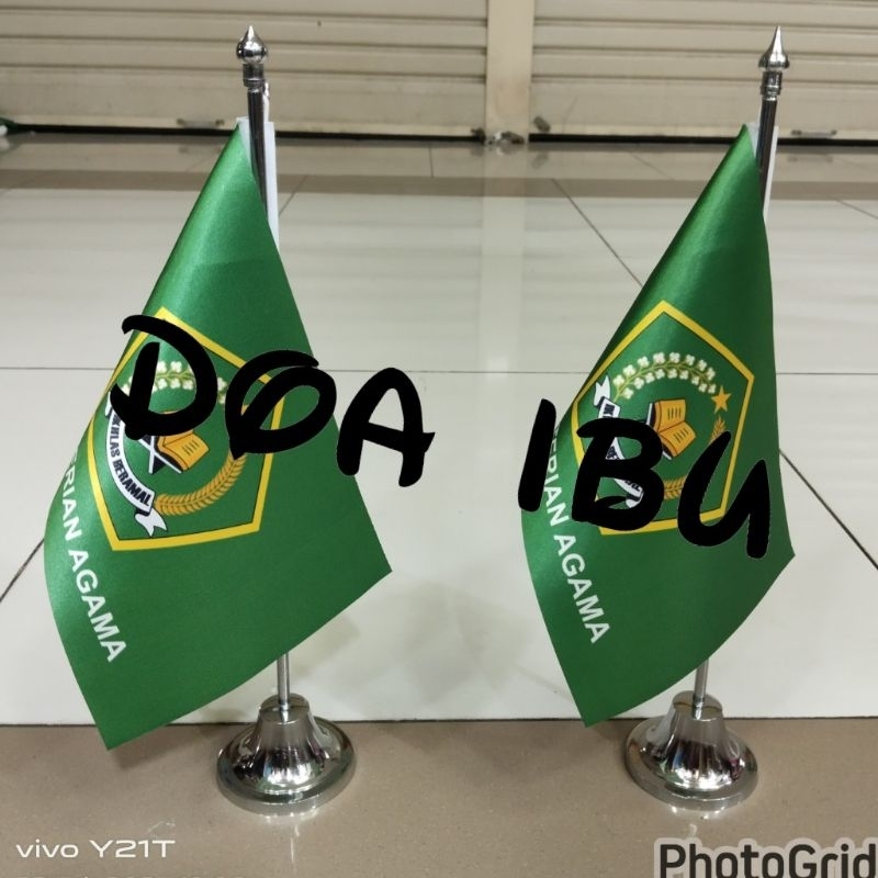 

best seller tiang stenlis meja+bendera meja KEMENTERIAN AGAMA/KEMENAG