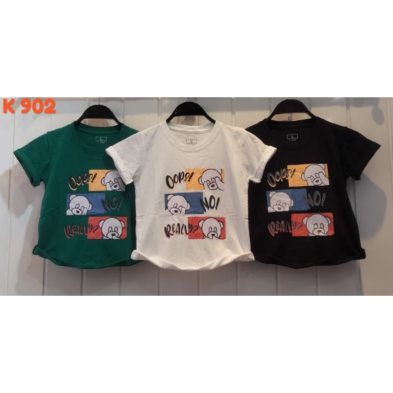 KAOS ANAK  MURAH XT 3-8 TAHUN UNISEX