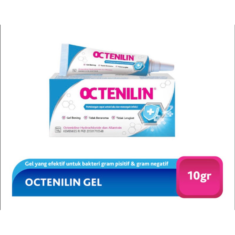 Octenilin gel 10 gram ( gel untuk luka mencegah infeksi )