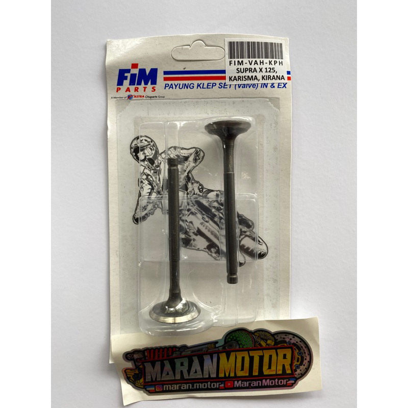 KLEP VALVE FIM SUPRA X 125 KARISMA KIRANA