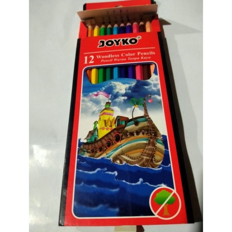 

Pensil warna joyko12warna/Pensil warna JOYKO CP-12PB