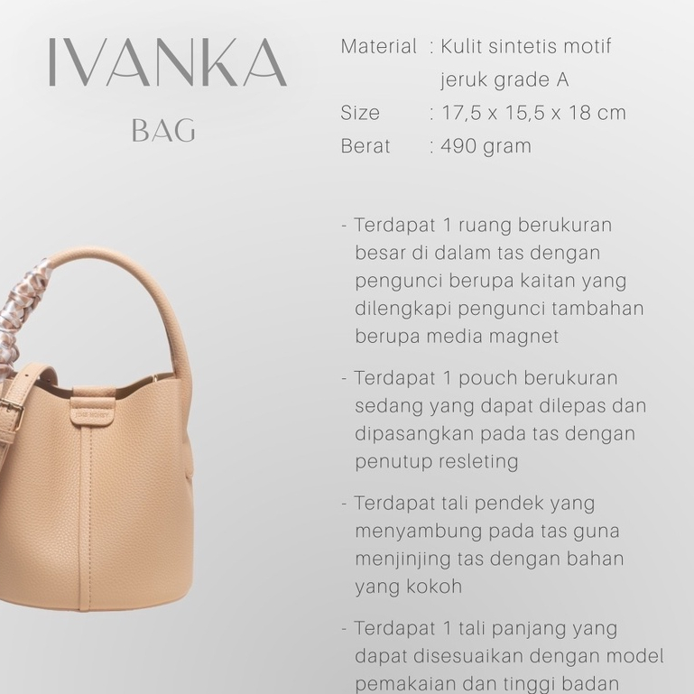 JIMS HONEY TAS WANITA IVANKA BAG