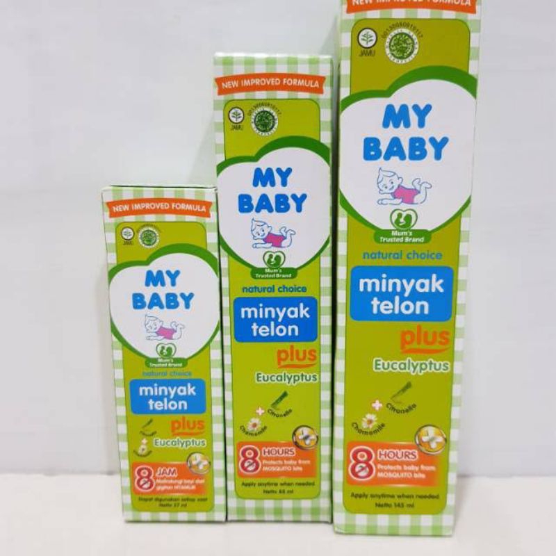 My Baby Minyak Telon Plus 145 ml / 150 ML mybaby