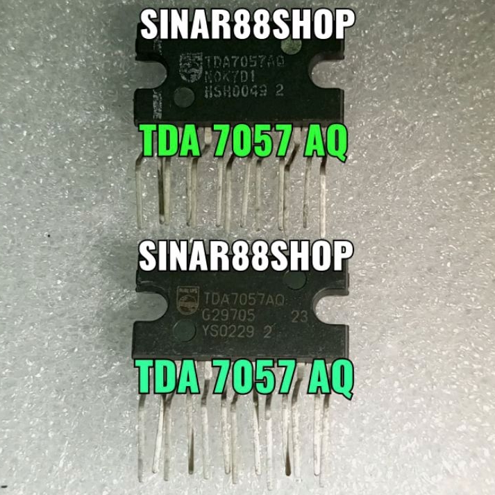 IC TDA7057AQ TDA 7057AQ 7057 AQ PHILIPS AUDIO