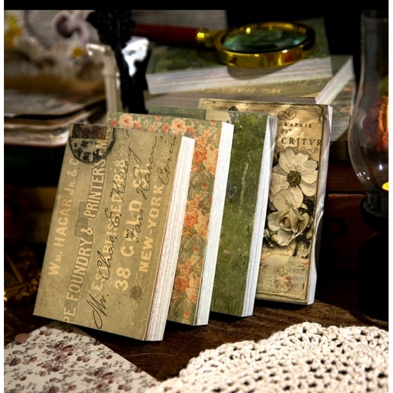 

Share Kertas Vintage Untuk Bahan Scrapbook Journaling Diary 10pcs