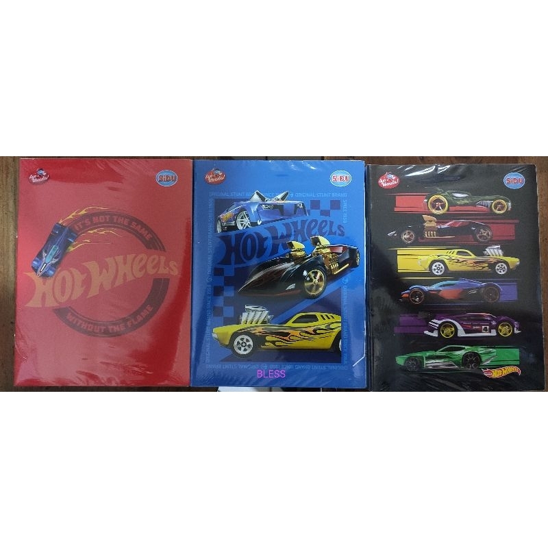 

Buku Tulis Sidu/Sinar Dunia 38 Lembar HotWheels + Free Bubble Wrap