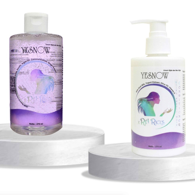 Yesnow Hair Shampoo &amp; Milky Smooth Hair Conditioner