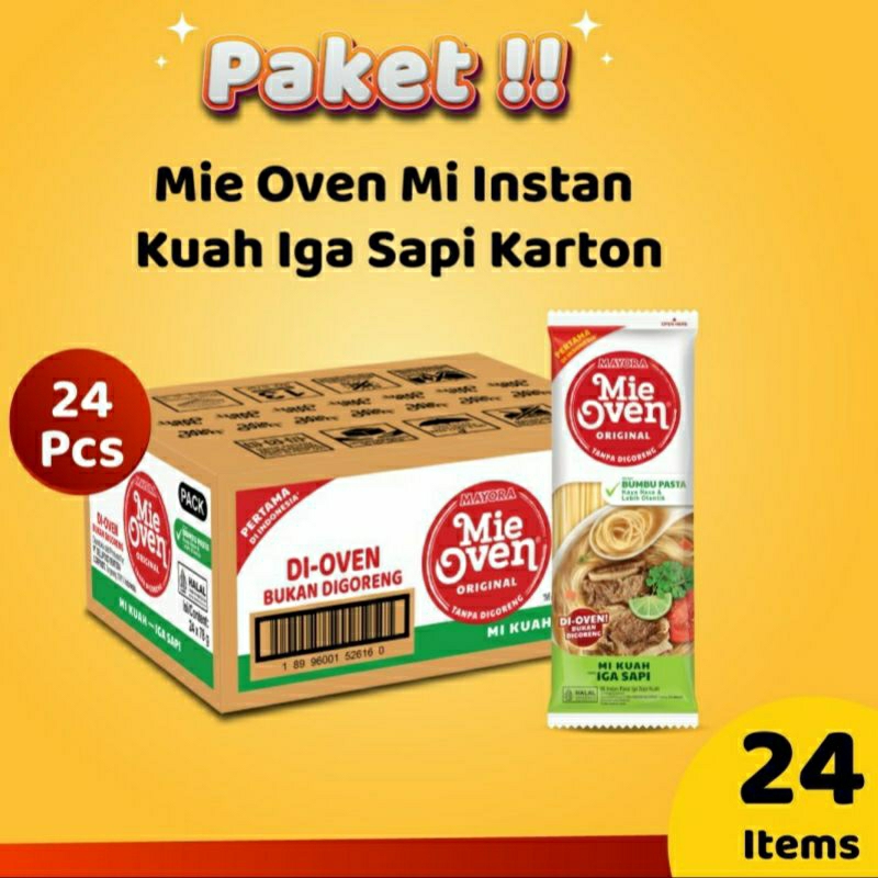 Mie Oven Kuah / Mie Oven Kuah Iga Sapi
