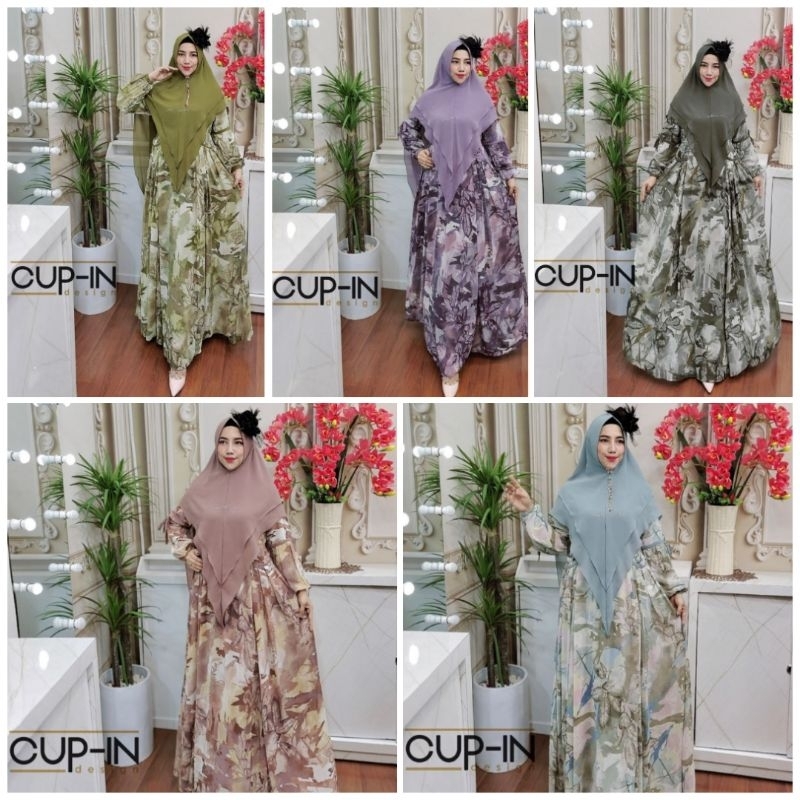 GAMIS SYARI PREMIUM / GENDIS SYARI ABSTRAK BY CUPIN DESIGN / GAMIS SYARI MEWAH