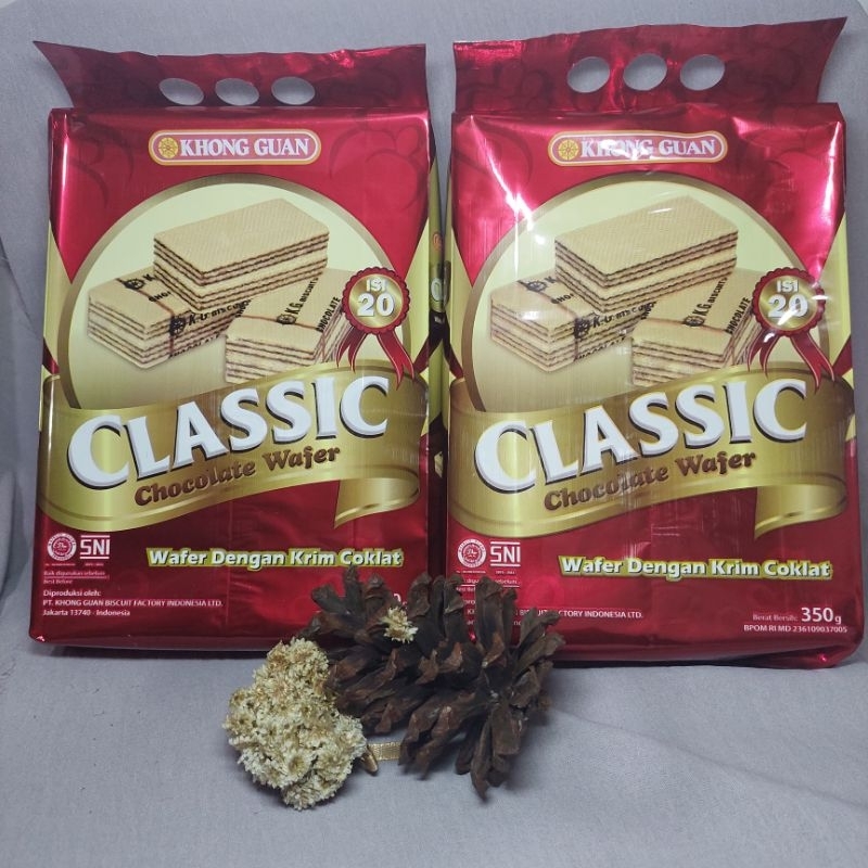 WAFER KHONG GUAN CLASSIC 350g ALMA.SNACK