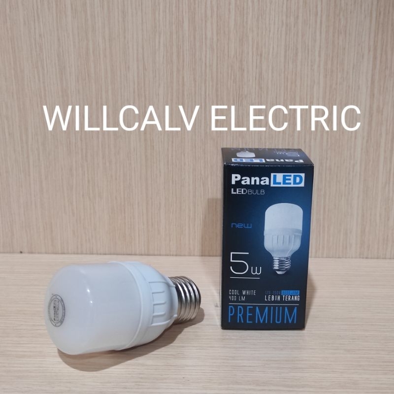 Paket 10 pc Lampu led PANALED by LUBY 5W cahaya putih E27 / Lampu led kapsul 5W cahaya putih E27