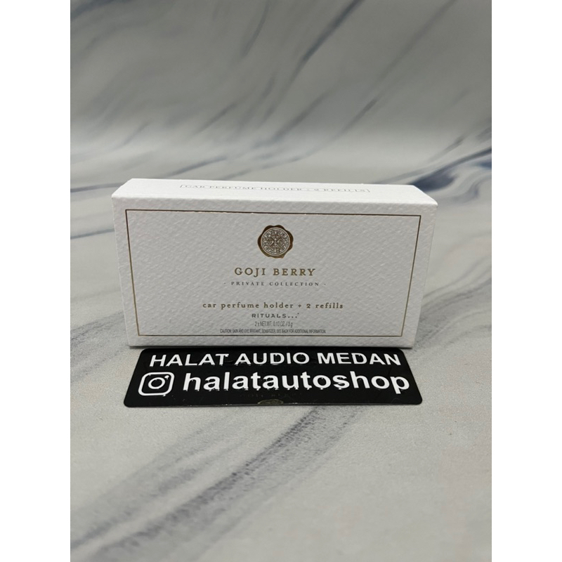 Rituals Car Perfume Diffuser Goji Berry / Parfum Pewangi Pengharum Mobil