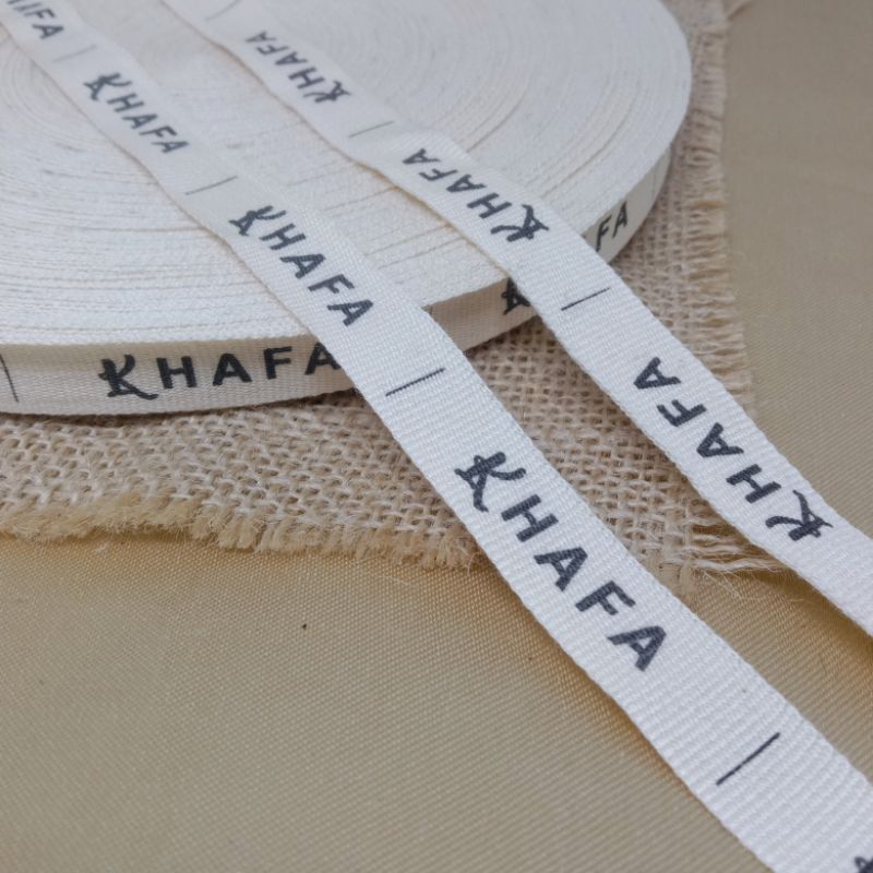 

label katun / label pitrban / label hijab / label pakaian / label custom / label sablon