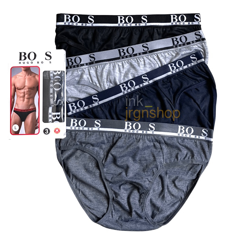 CELANA DALAM MEN'S BRIEFS (1 BOX ISI 3 PCS) / CELANA DALAM PRIA DEWASA / SEMPAK PRIA