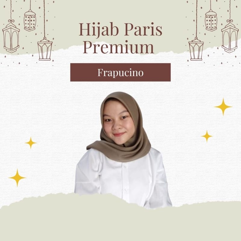 Hijab paris premium free freebies lucu