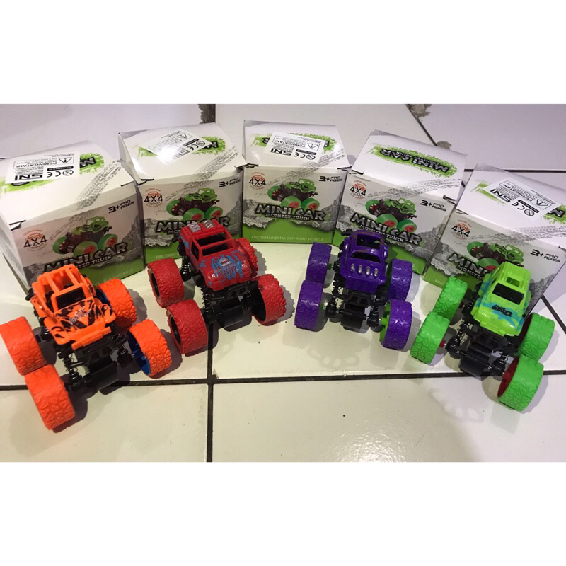 Mobil Mainan Monster Truck Zap Mobil Zip Off Road 4 Drive