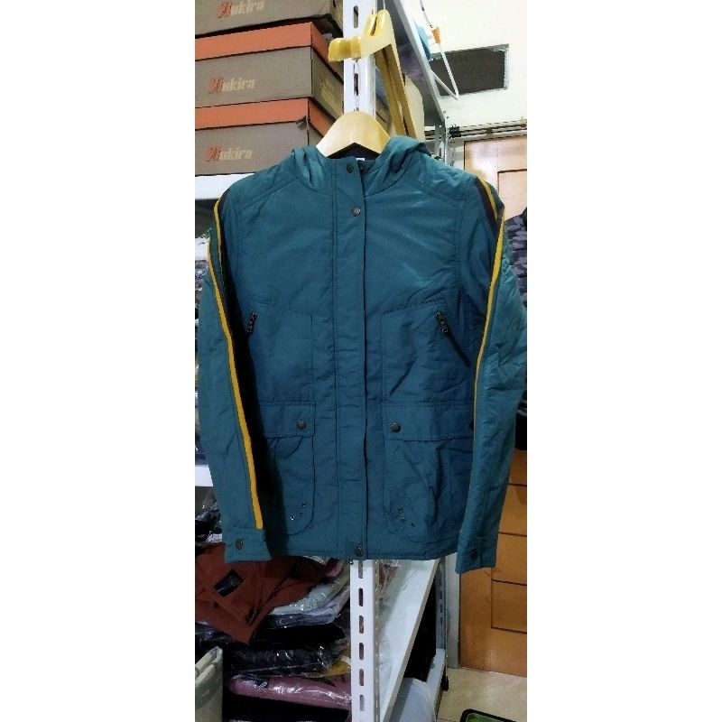 Jaket Premium warna Hijau tosca