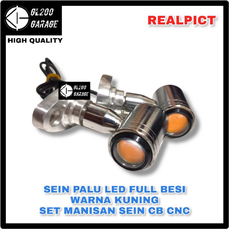 SEIN PALU LED WARNA KUNING SET MANISAN SEIN CB CNC