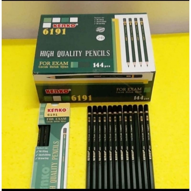 

pensil 2B joyko isi 12 psc