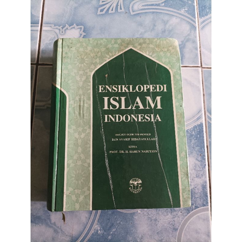 Original Langka Lengkap HC Hardcover kertas LUX Ensiklopedi Ensiklopedia Islam Indonesia IAIN Syarif