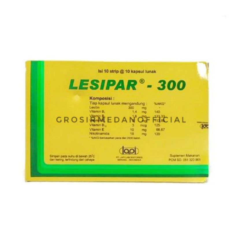 LESIPAR 300 LESIFAR SUPLEMEN HATI KESEHATAN LIVER