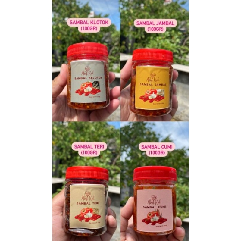 

Aneka Sambal Baby Cumi Klotok,Jambal,Teri