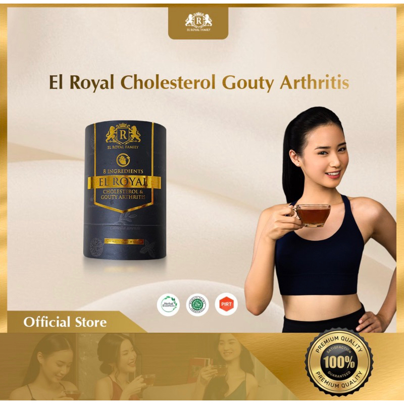 

(FREE GIFT) EL ROYAL CHOLESTEROL & GOUTY ARTHRITIS / KOLESTROL & ASAM URAT