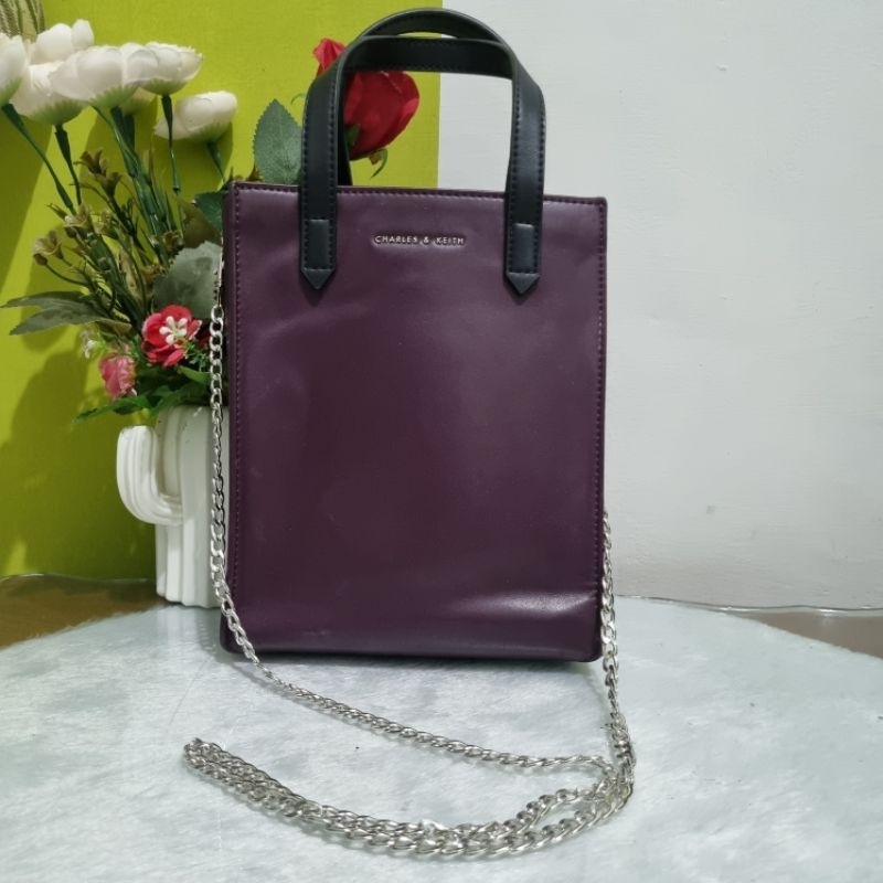 tas wanita sling bag ch*rles and Ke*th preloved keren