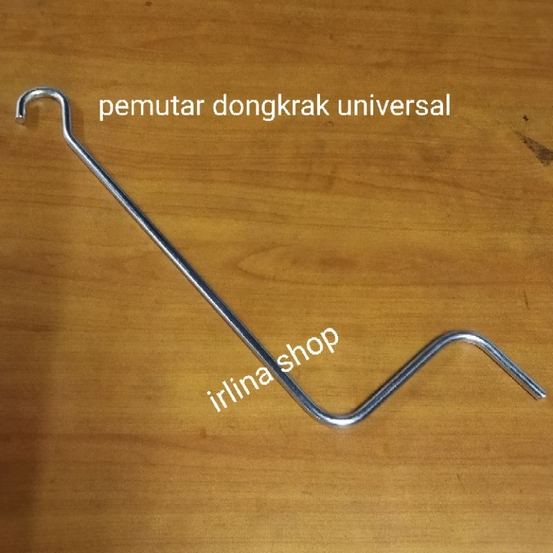 Kunci dongkrak, alat bantu pemutar dongkrak