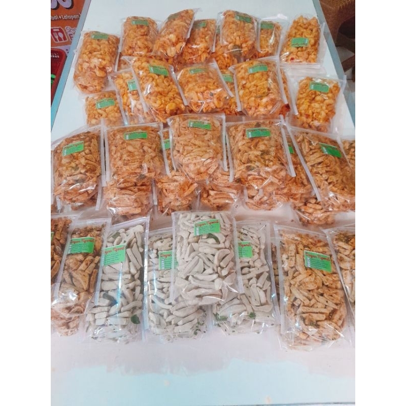 

Basreng Premium Pedas Asin Daun Jeruk