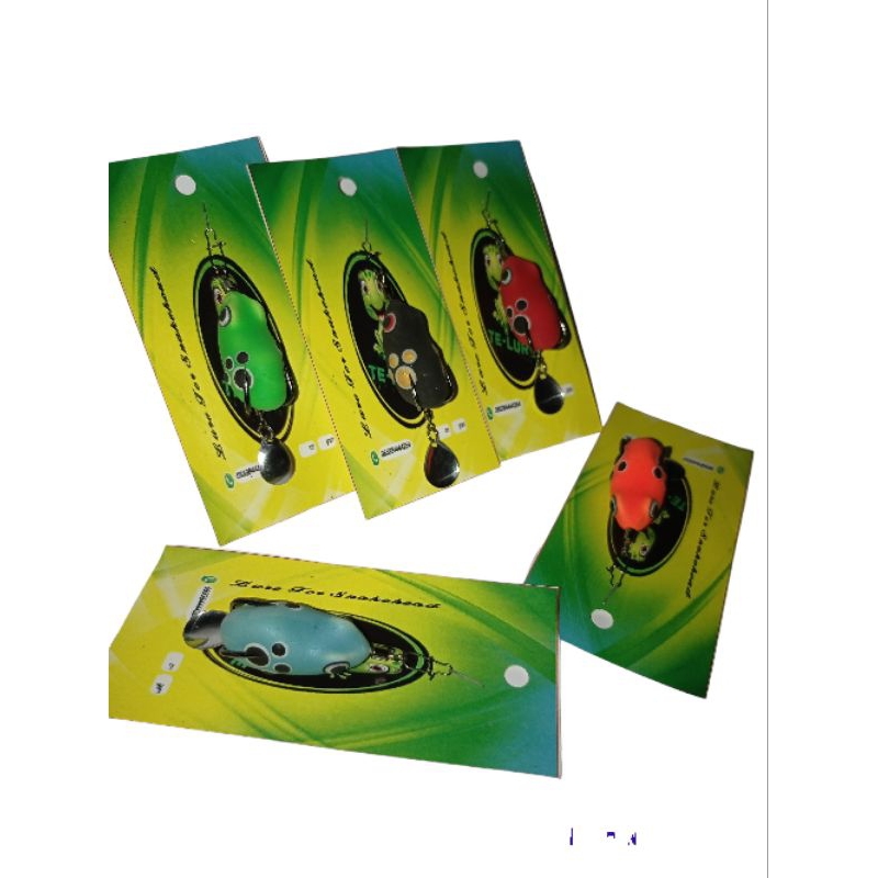 Soft frog 3.5cm umpan casting gabus TE-LURE