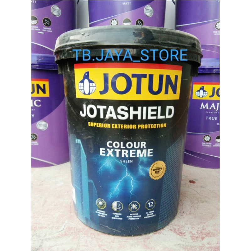 JOTUN JOTASHIELD EXTREME 20L CAT TEMBOK EXTERIOR / JOTUN CLASSIC GREEN 6243