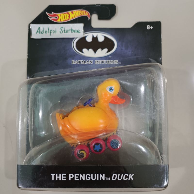 hotwheels hot wheels the penguin duck edisi batman returns roda 6 animal bebek