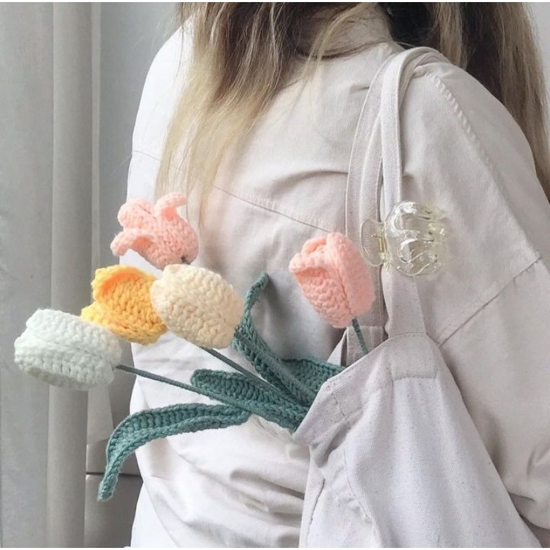 Korean Tulip Flower Crochet