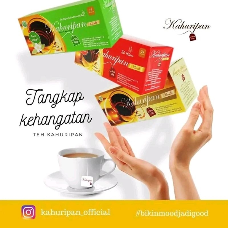 

Teh Celup Teh Kahuripan Teh Celup Kahuripan original vanila melati