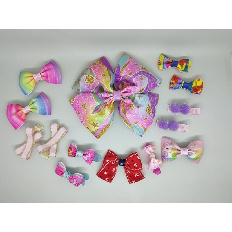 Pita rambut/Jepit rambut (Bundling) 14pcs