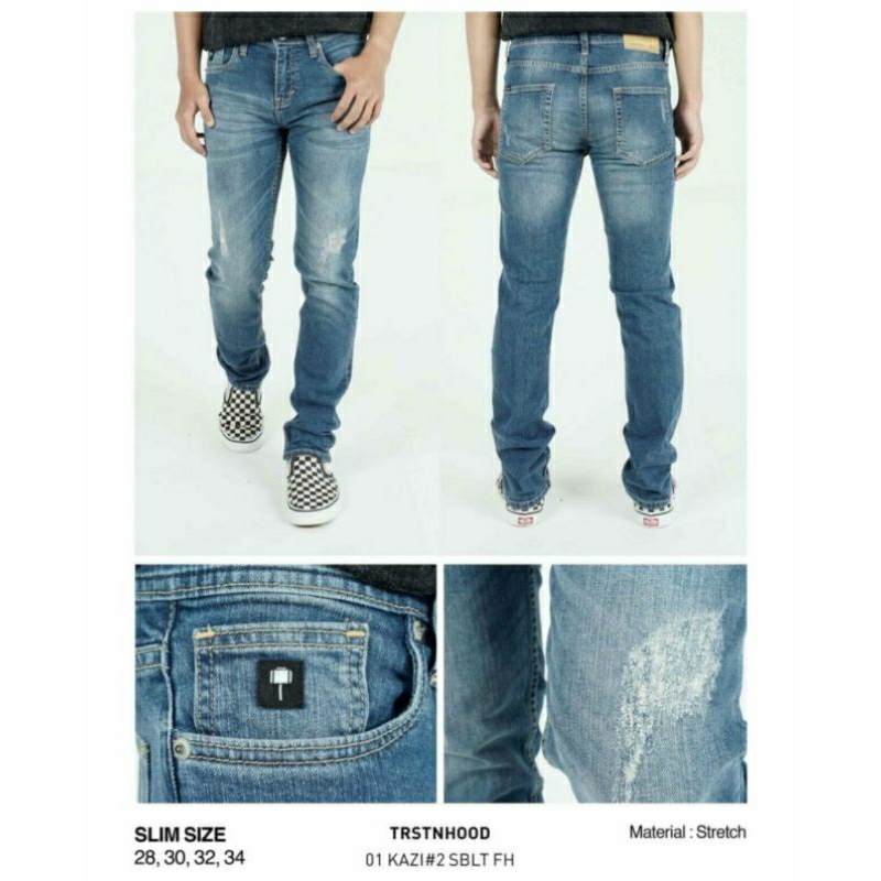 TORSTEIN DENIM LONG PANTS | CELANA JEANS PANJANG TORSTEIN " 01 KAZI#2 " ORIGINAL