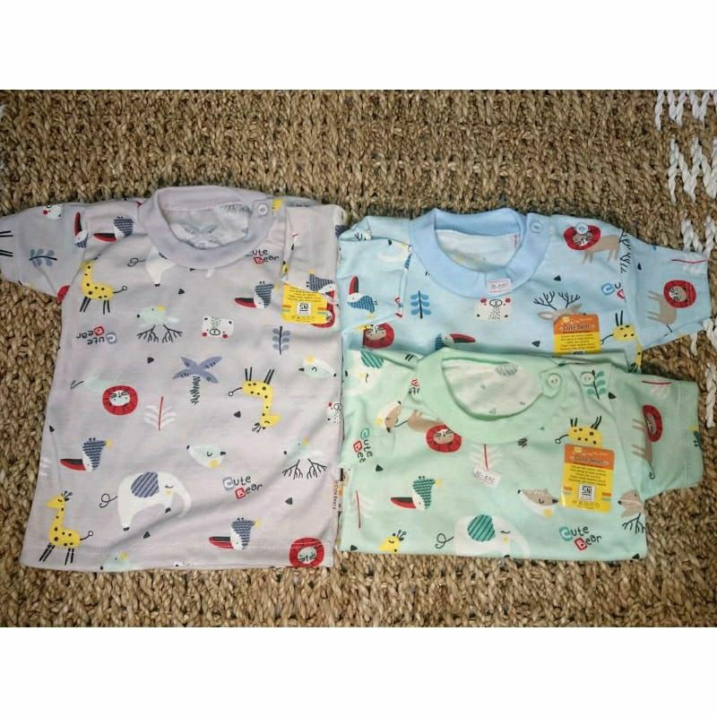 Kaos oblong anak cute bear