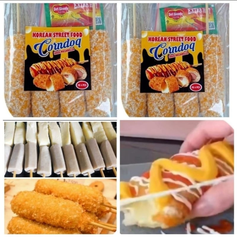 

corndog sosis mozarella isi 4 pcs frozen