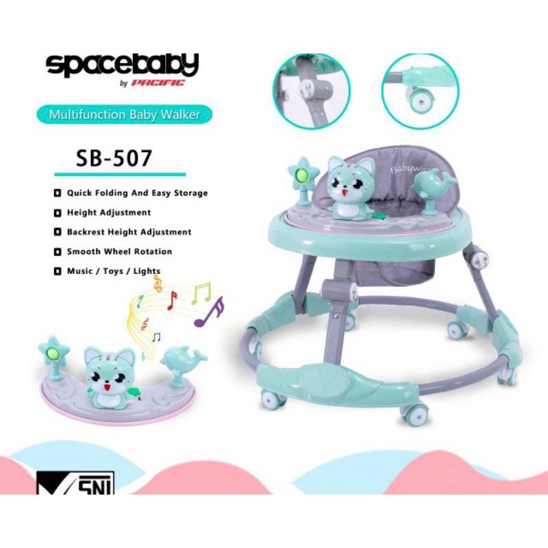 ORIGINAL Baby Walker Alat Belajar Jalan Apolo SPACE BABY SB 506 / SB 507 / SB 509 / SB 505 / SB506 SB505 SB507 SB509