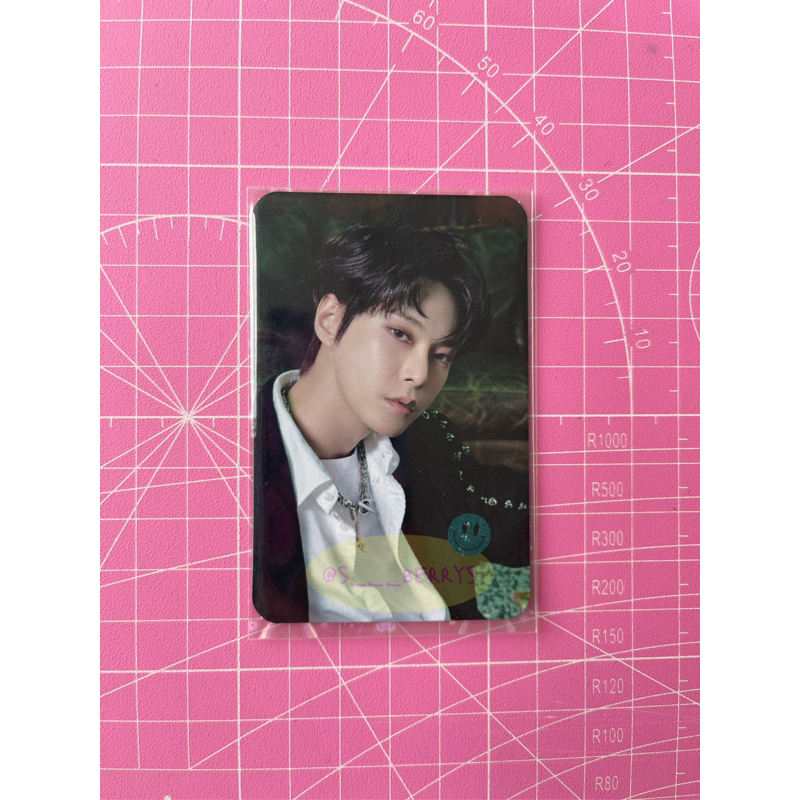 Doyoung necklace universe lets play ball nct u pc photocard
