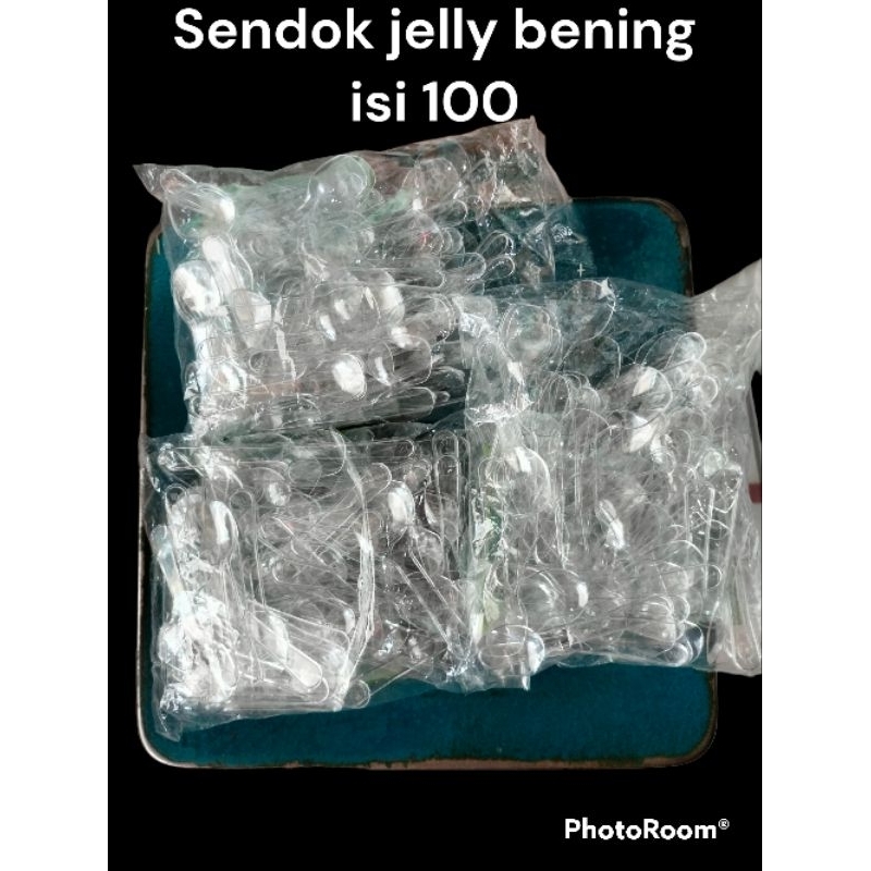 sendok jelly bening