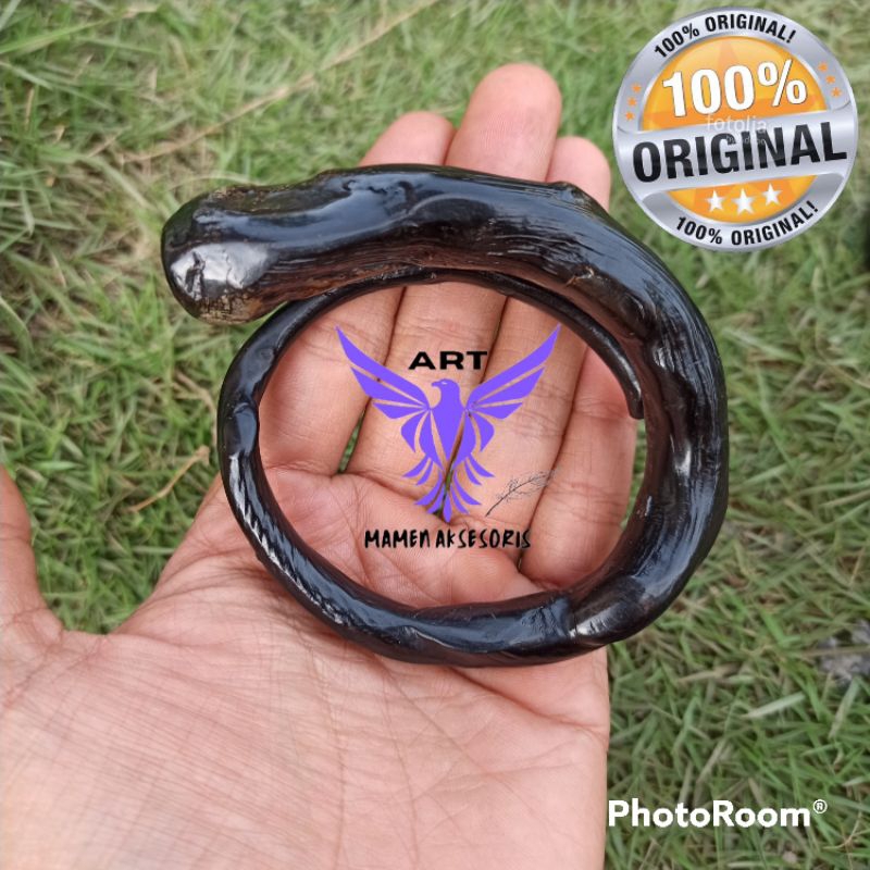 gelang akar bahar hitam jumbo