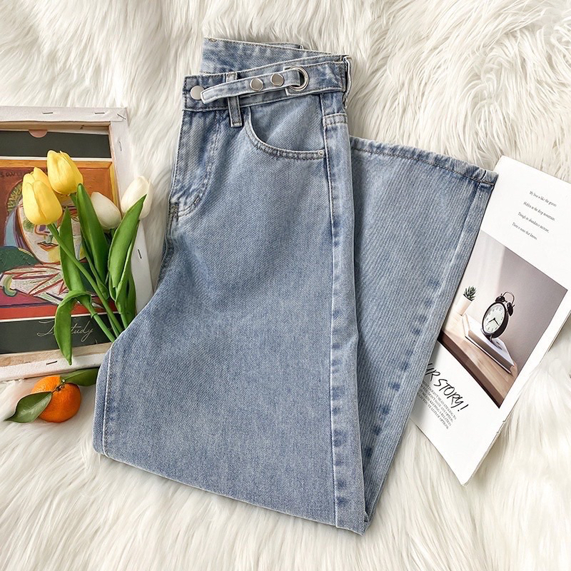 SEON LOOSE HIGHWAIST JEANS/ kulot loose jeans highwaist