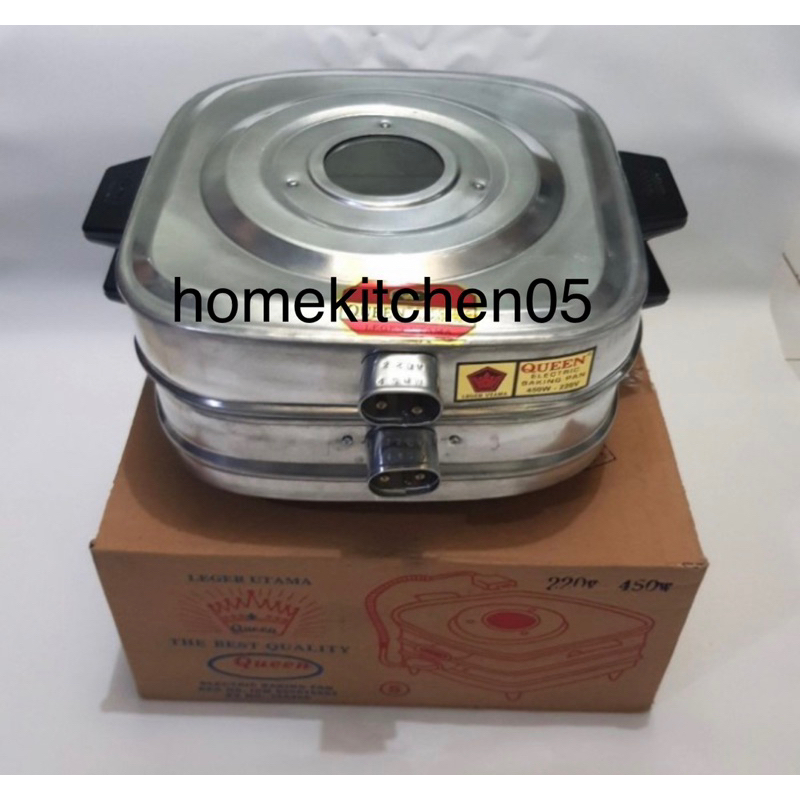 oven listrik queen 450watt 220volt / oven listrik kue lapis legit