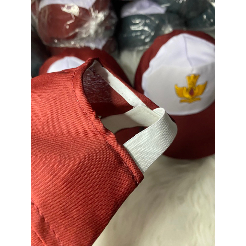 BARETKU - TOPI SEKOLAH SD MERAH PUTIH