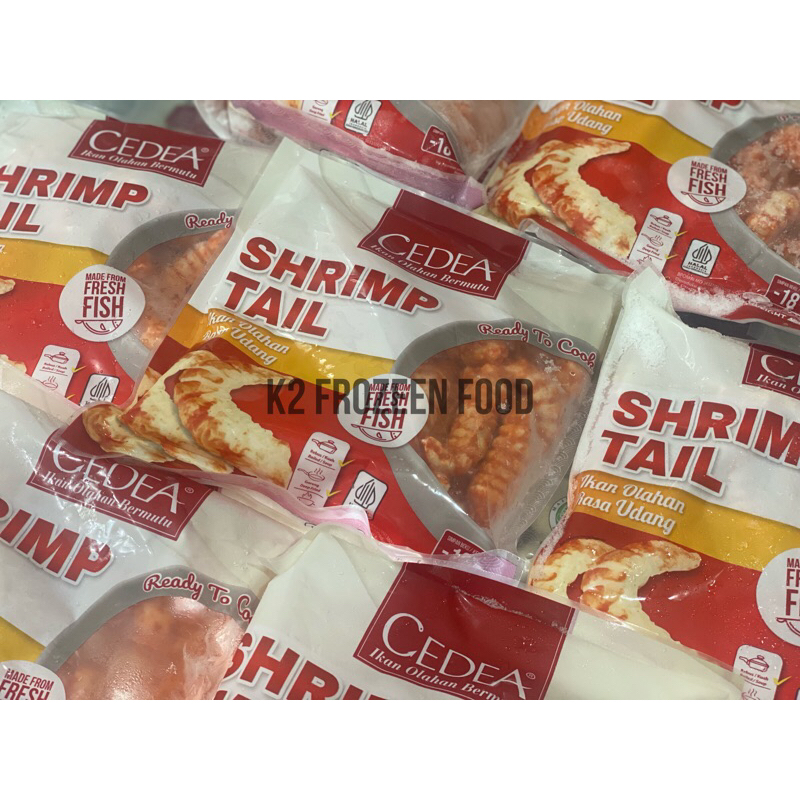 

Shrimp Tail cedea ( ikan olahan ) aneka suki