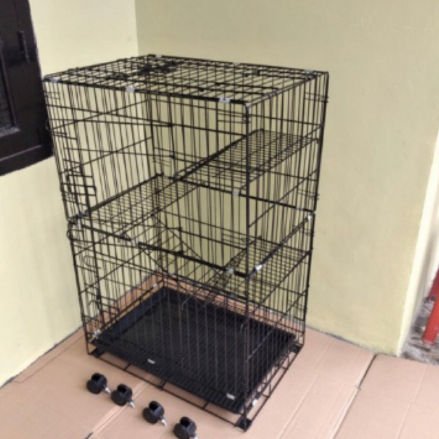 KANDANG KUCING 2 tingkat